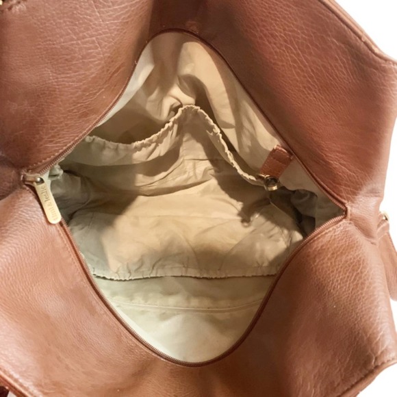 Timi & Leslie Charlie Baby Bag Cinnamon Brown Oversized Large Luxury Bottle Bag - Picture 7 of 15